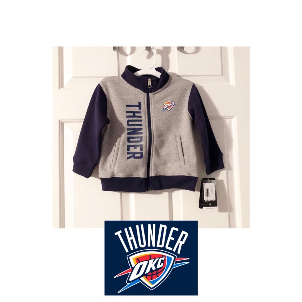 NBA Oaklahoma City Thunder Jacket Sz 2T